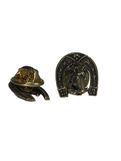 Брошь Лошадь в подкове 369021