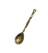 Ложка-загребушка резная, цвет золотой. арт.К 30029 К 30029