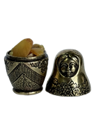 Янтарная матрёшка 369014