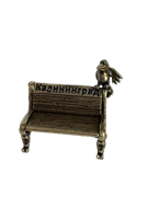 Скамейка Калининград с вороной 369041