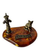 Композиция гидрант и кошка 369414